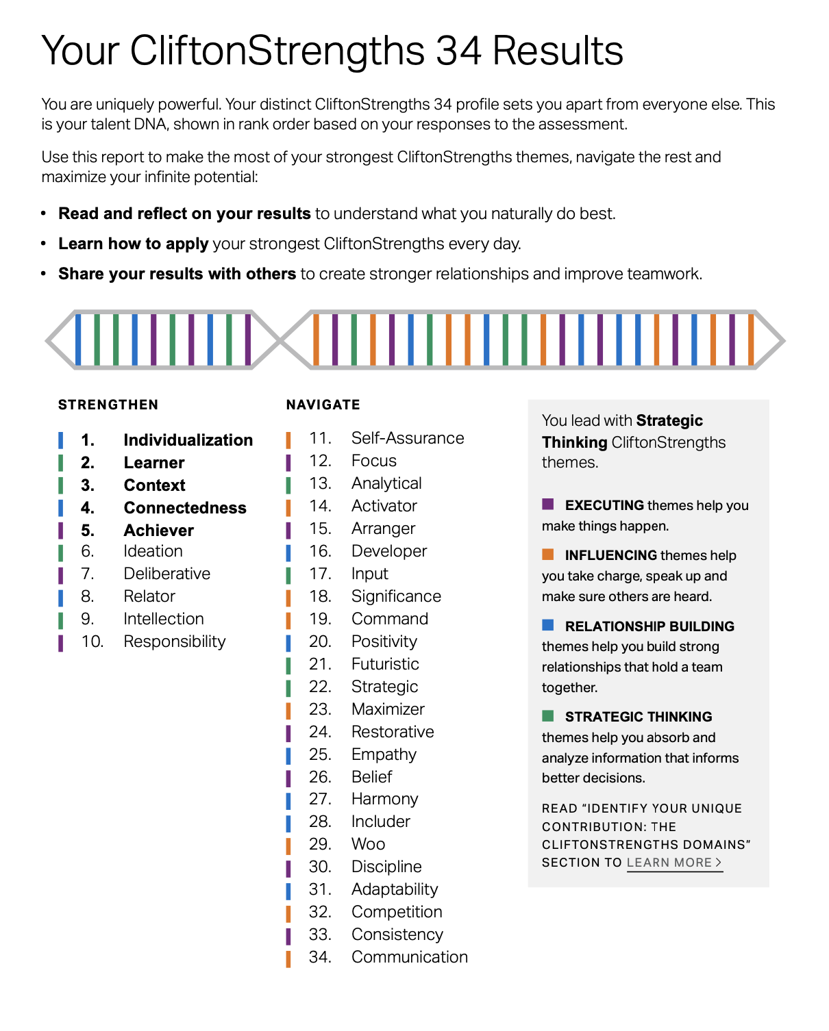 Тест strengthsfinder на русском пройти